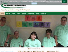 Tablet Screenshot of karten-network.org.uk